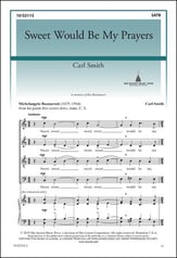 Sweet Would Be My Prayers SATB choral sheet music cover